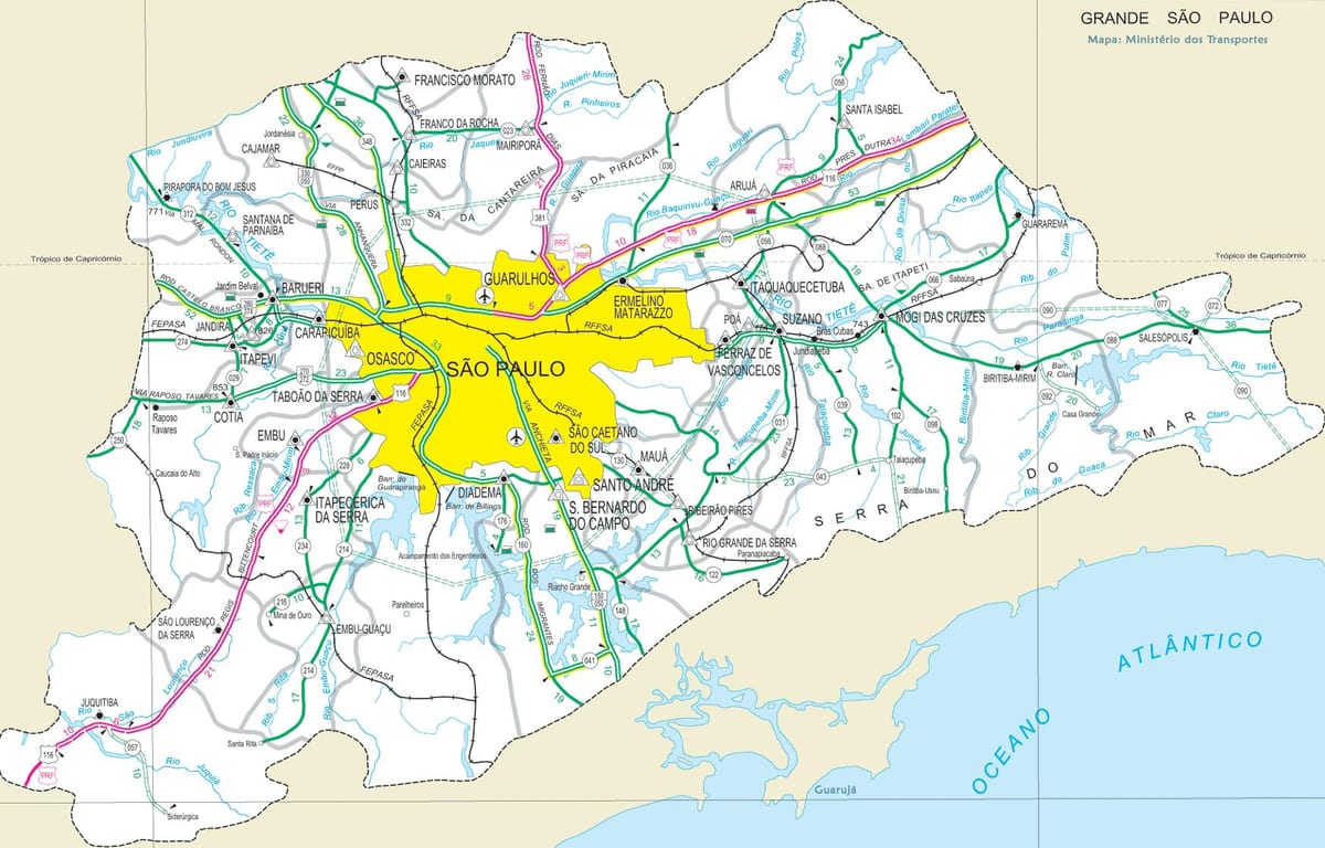 Karten São Paulo