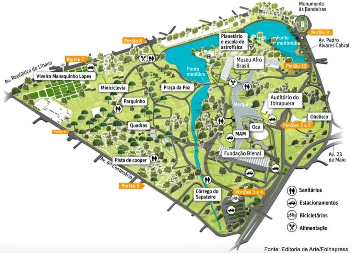 São Paulo-park anzeigen